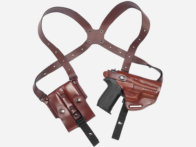 Leather Shoulder Holster System